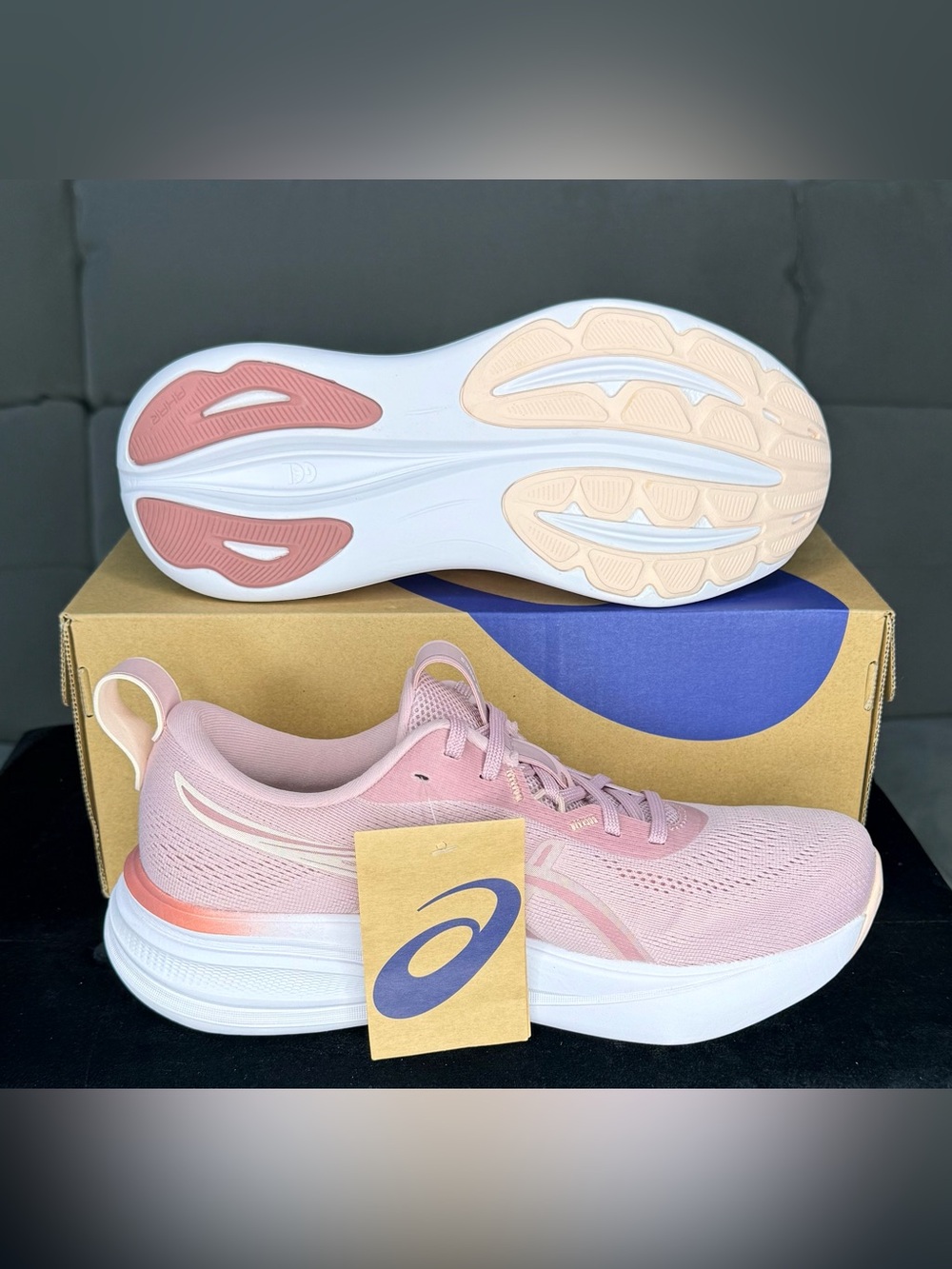 ASICS Gel Pulse 17 Morganite Pearl Pink Women’s Running Shoes 8 (156) - Picture 5 of 7